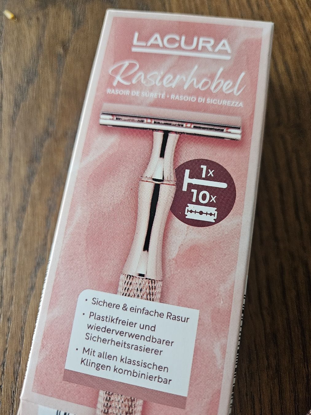 Rasierapparate & Rasierklingen: Lacura Rasierhobel Rosegold – Gebraucht aus Sempach von Bebla10 2