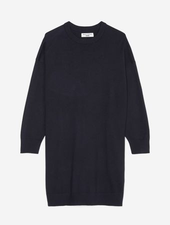 Marc O'Polo Strickkleid dunkelblau Grösse S