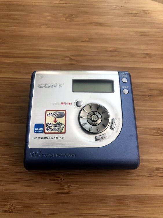 Sony MiniDisc PlayerWalkman + Mikrofon Kaufen auf Ricardo