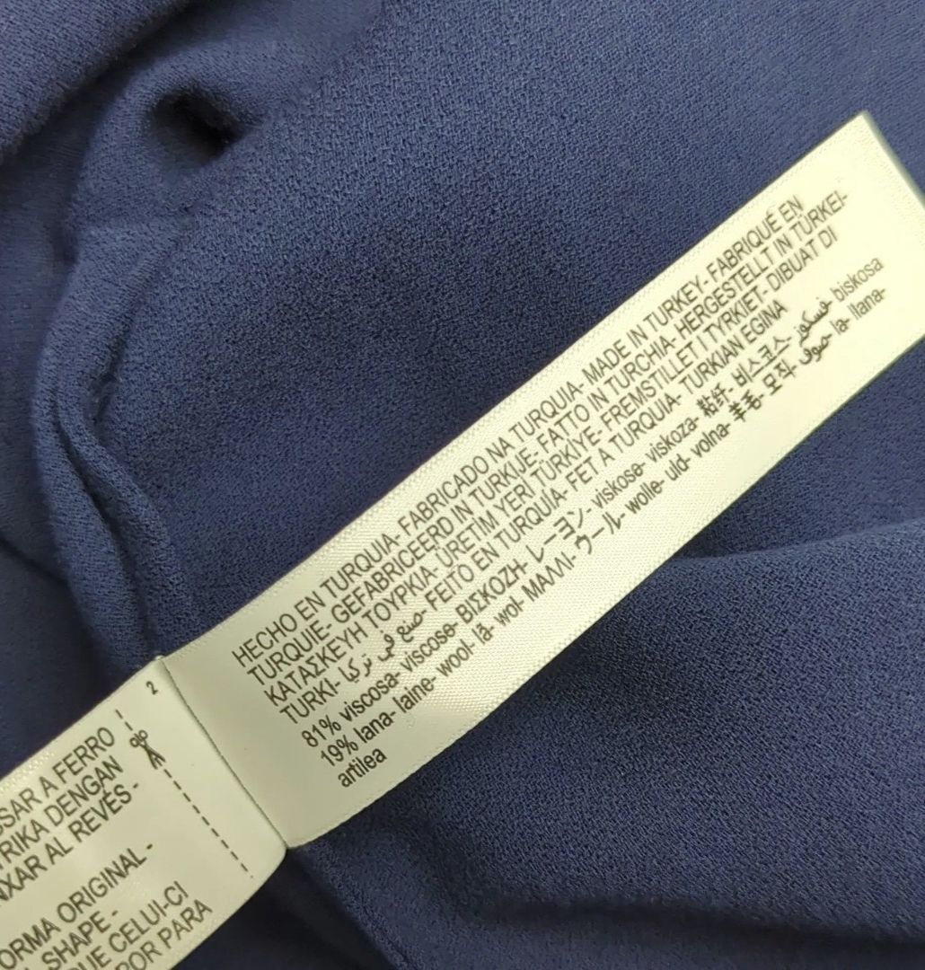 Massimo Dutti Vestiti: Massimo Dutti Hemdblusenkleid Dunkelblau Gr. L – Nuovo (secondo la descrizione) da Le Locle venduto da Threads_CH 2