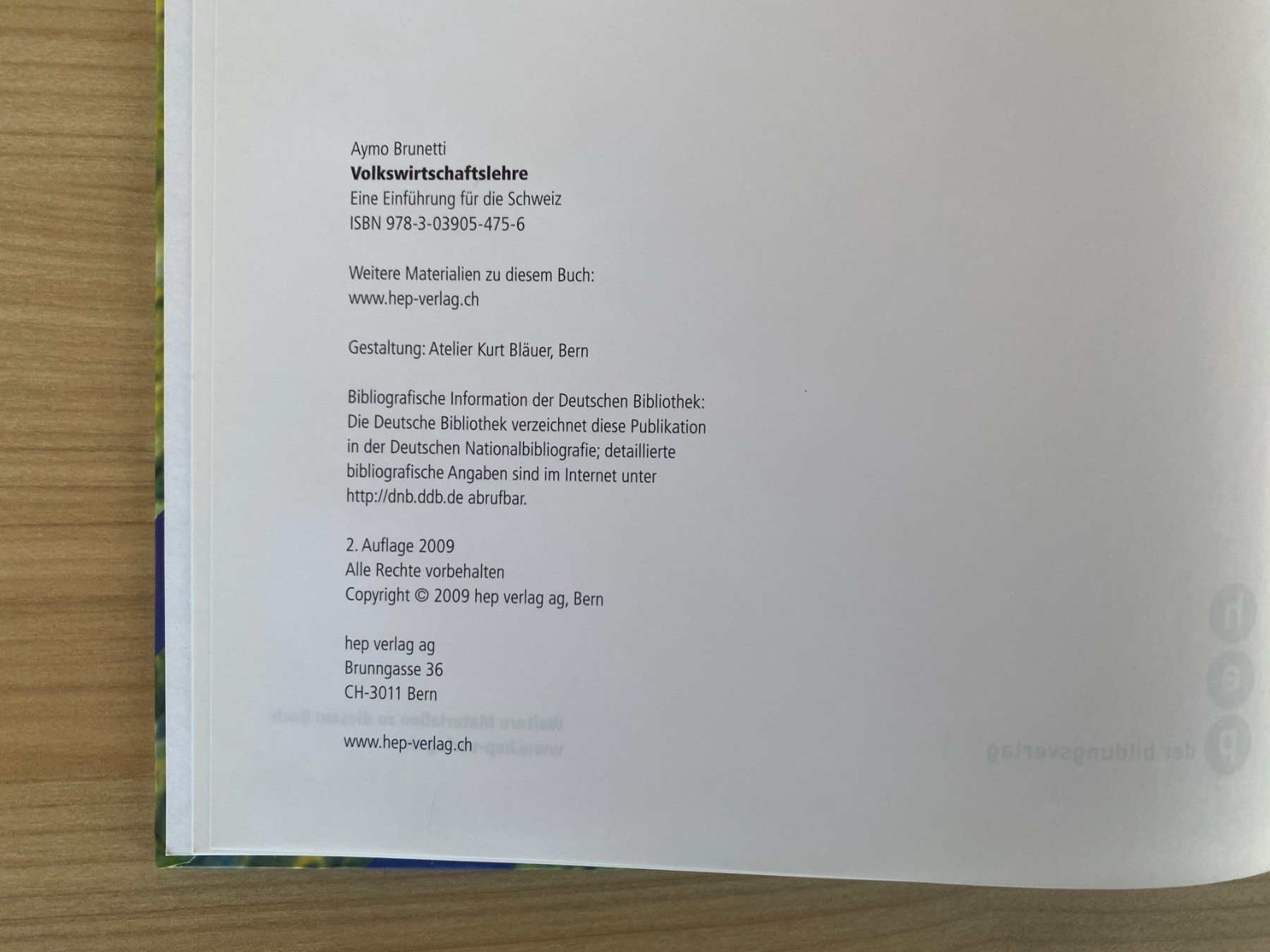 Libri: Volkswirtschaftslehre Aymo Brunetti – Usato da Einigen venduto da Seeland2ndHand 1