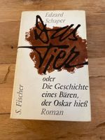 Das Tier Edzard Schaper signierte Erstausgabe 1958