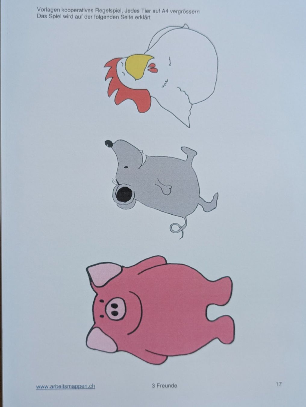Revues & Magazines: Kindergartenarbeitsmappe: 3 Freunde; alte Version – D'occasion à Weite par Nur63 3