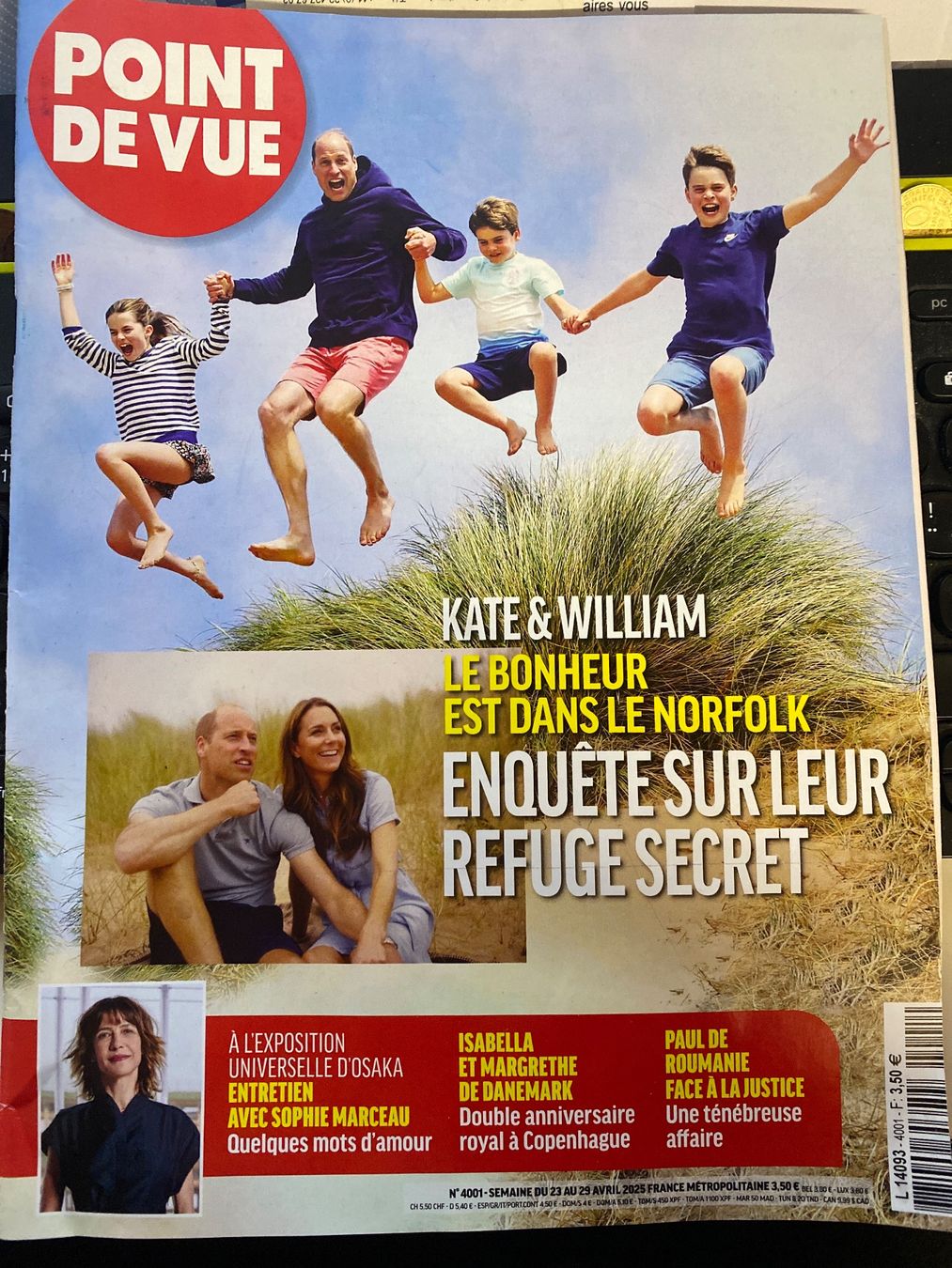 Zeitschriften & Magazine: Magazine Point de Vue - Kate&William - 2025 – Gebraucht aus Le Brassus von cinema13
