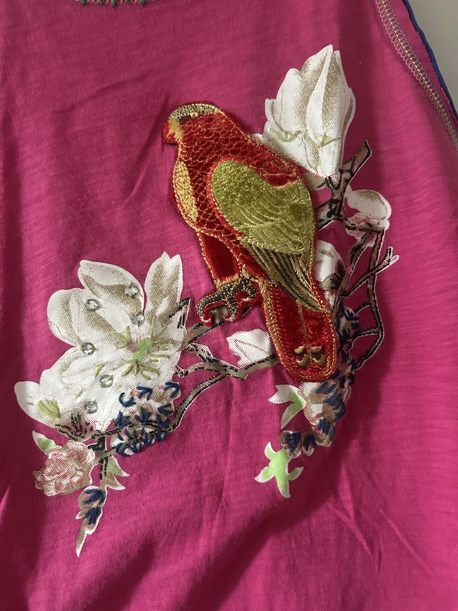 T-shirt: Louise KD Sommer-Top mit Vogel, Grösse M – Usato da Frauenfeld venduto da jae_vs6j 2