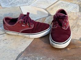 Vans bordeau gamme skateboard pro