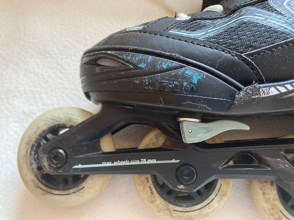 Patins à roul. & inline: Inline-Skates, grössenverstellbar von 35-38 – D'occasion à Jona par Andi797 2