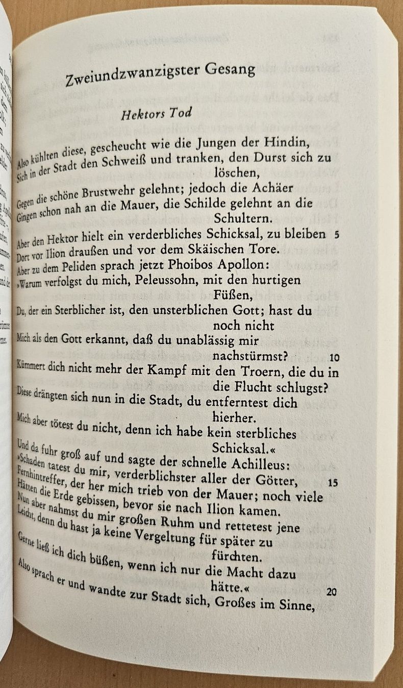 Bücher: Homer: Illias – Gebraucht aus Schaffhausen von asyouwestley 5
