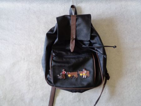APPENZELLER RUCKSACK MIT ALPAUFZUG KÜHE SENNEN BLÄSS