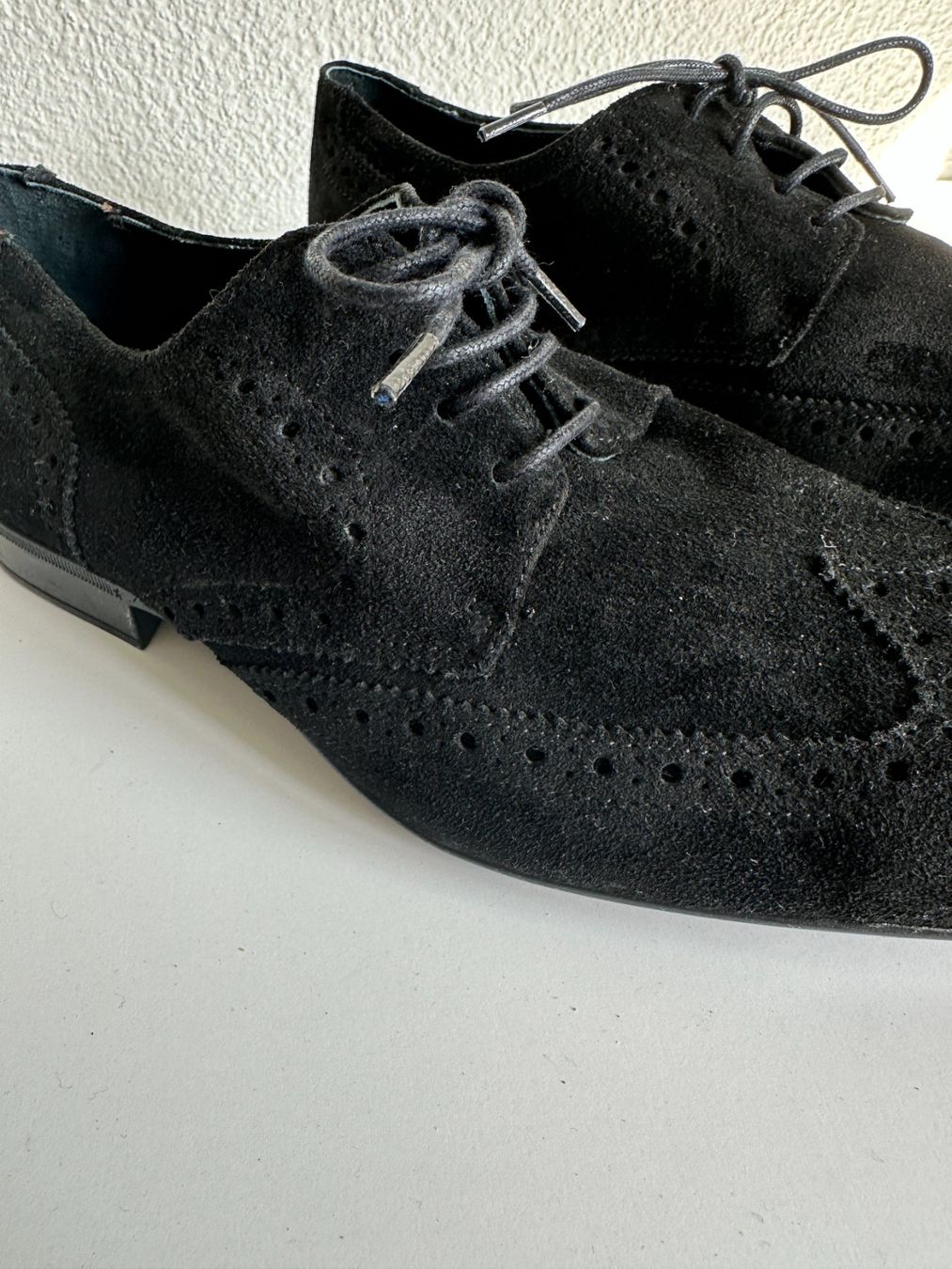 Scarpe da uomo: Herren Schuh elegant schwarz Grösse 41 – Nuovo (secondo la descrizione) da Zürich venduto da anporio 2