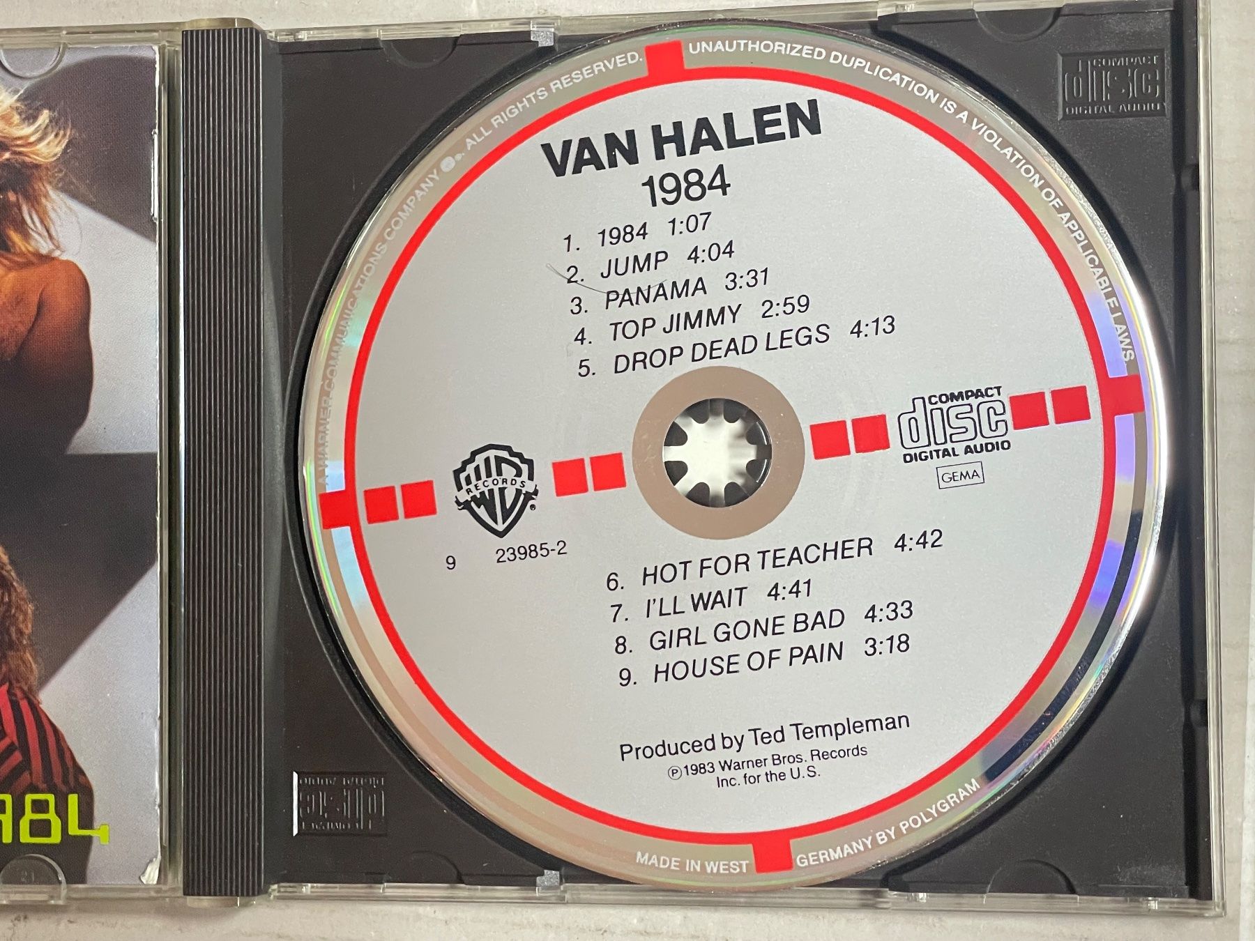 CDs: Van Halen – 1984 – Gebraucht aus Muri b. Bern von AdidasCollector 3
