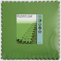 Bestway Poolmatten/Bodenschutzmatten 81x81 cm grün NEU