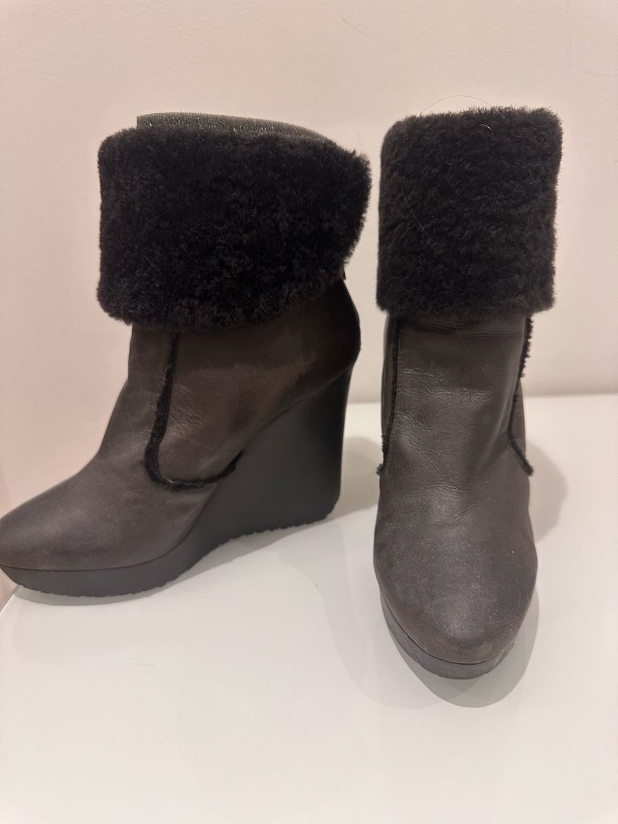 Jimmy Choo Damenschuhe: Jimmy Choo Warm Winter Wedge Boots – Gebraucht aus Canobbio von Matteo27
