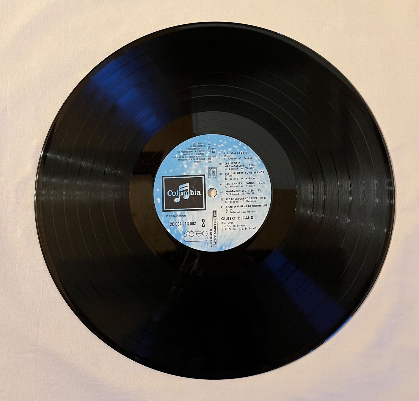 Schallplatten: Gilbert Bécaud - "bécaud" – Gebraucht aus Muttenz von Golden_Times 7