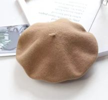 Neu! Baskenmütze / Béret * stilvoller Klassiker * Cognac