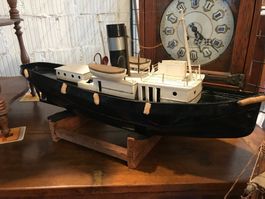 Echtdampf Blechschiff London Tug RAR !!!