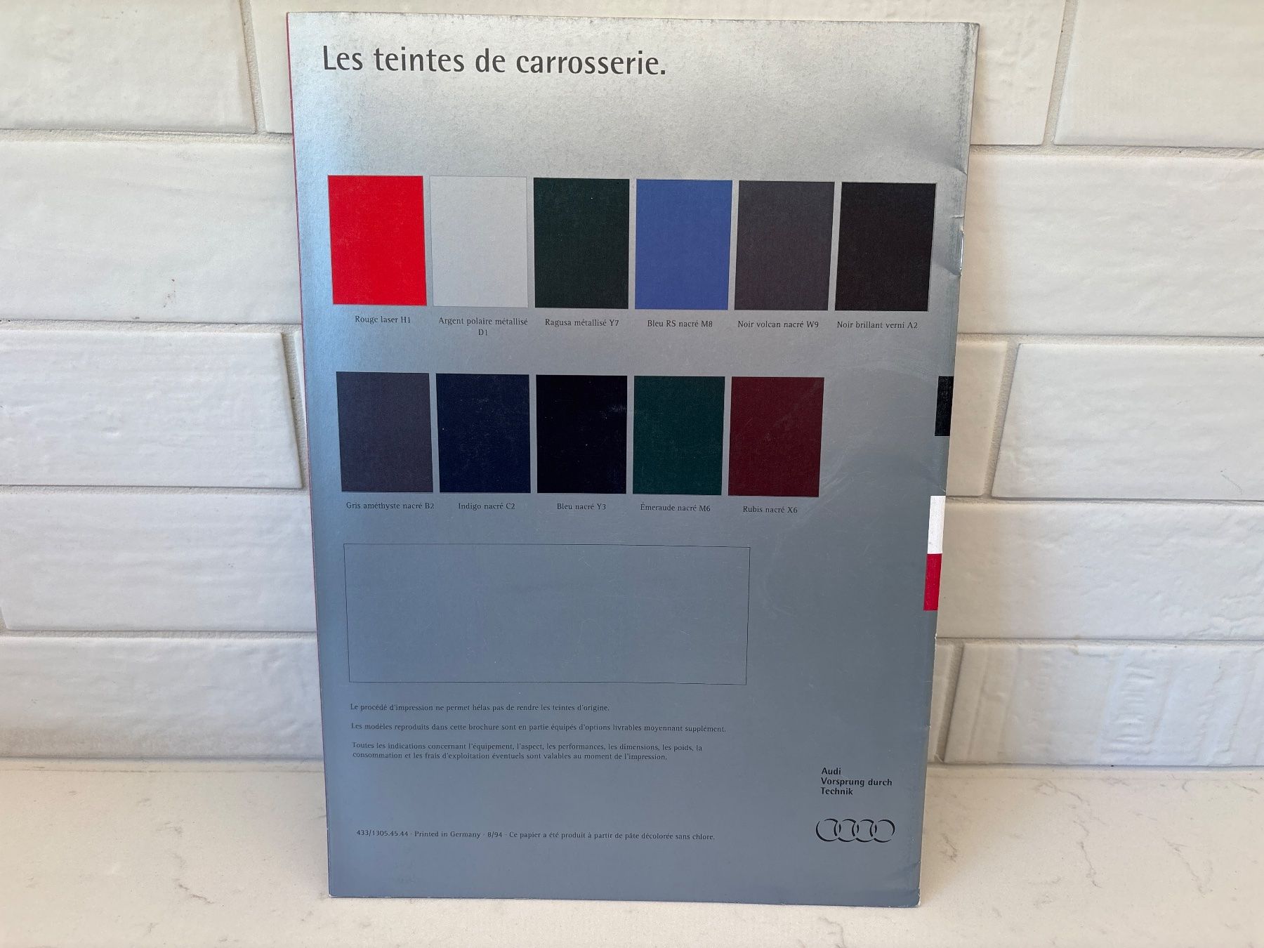 Audi Dokumente: Brochure originale Audi Rs 2 Français rare – Gebraucht aus Gollion von Hampton 3