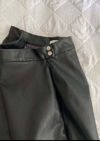 Schwarzer H&M Lederrock, Grösse 36 – Top Zustand!