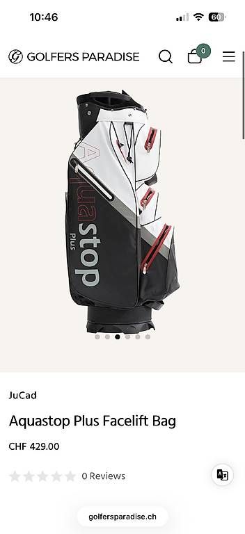 Borse: Aquastop Plus Facelift Golfbag – Nuovo e nell'imballaggio originale da Matzingen venduto da Baumi_C 3
