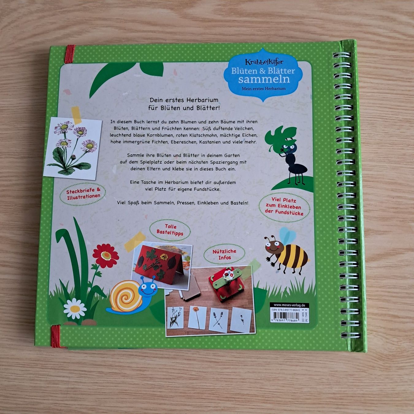 Bücher: Sammelbuch Kinder "Blüten & Blätter sammeln" – Gebraucht aus Meilen von Vaurien15 1