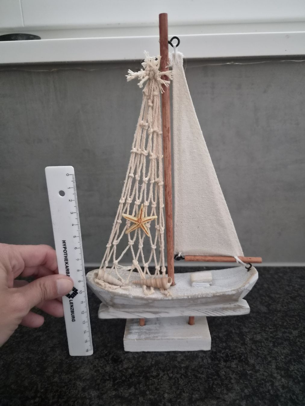 Migros Alle Dekorationen: Dekorations-Segelboot weiss maritimer Stil Deko Schiff – Neu (gemäss Beschreibung) aus Niederrohrdorf von Miripfiri 1