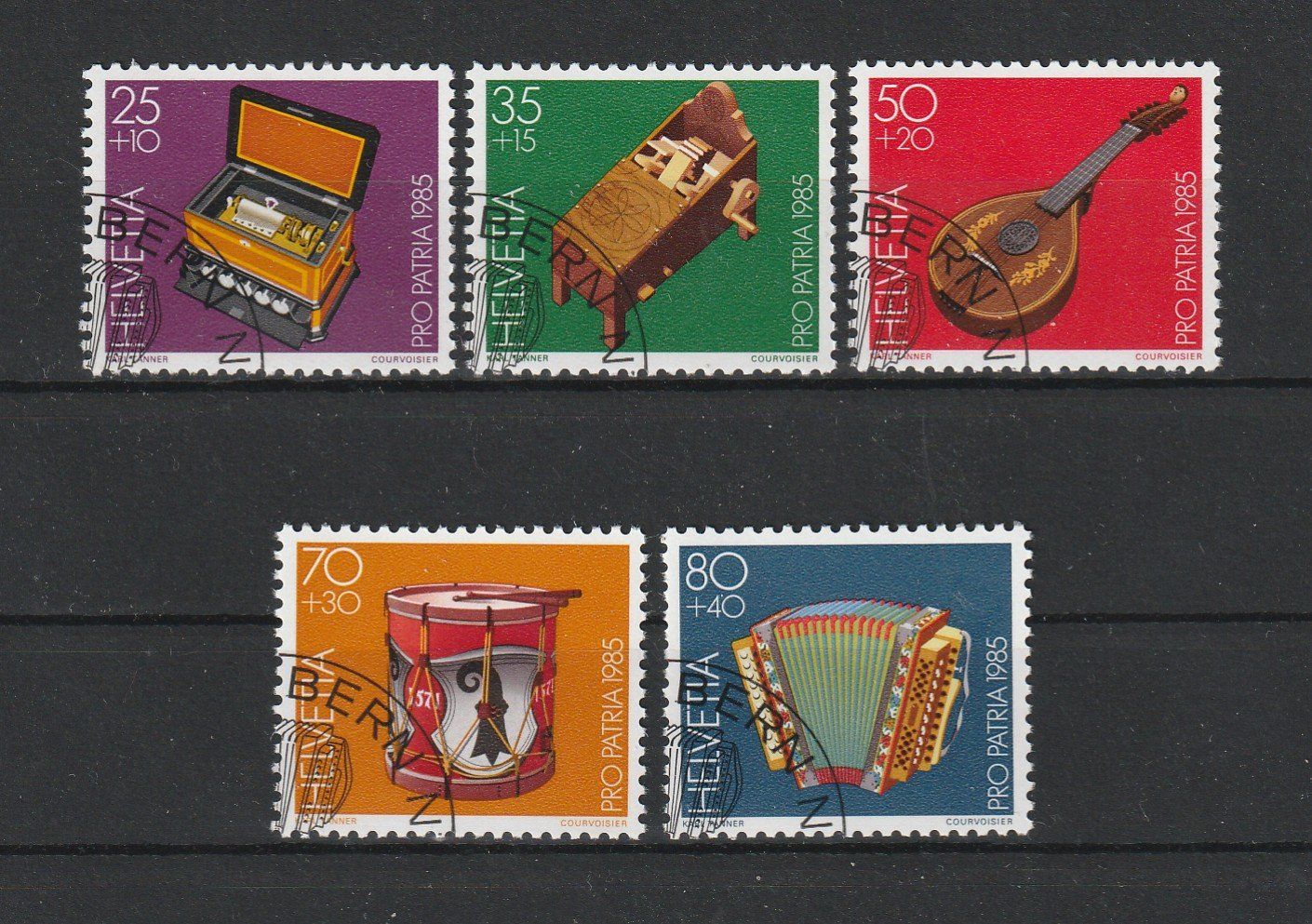 Tutti i francobolli: SUISSE Pro Patria 1985 Oblitérés – Usato da Bussigny venduto da jacky1953