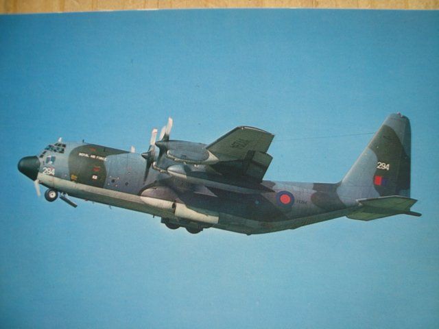 Cartoline postali: Lockheed C-130K Hercules XV294 Lyneham Transport Wing – Nuovo e nell'imballaggio originale da Thun venduto da Abigboss