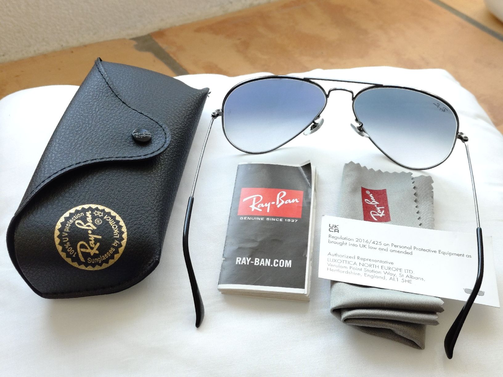 Ray-Ban Lunettes & Verres: Ray-Ban Aviator Large Metal RB 3025 – D'occasion à Bettenhausen par Mic99n 2