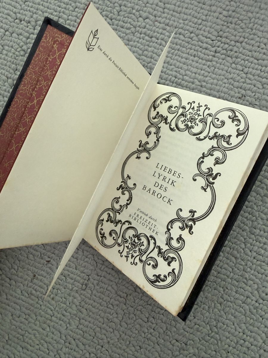 Libri: // Liebeslyrik des Barock - Antikes // – Usato da Birmenstorf AG venduto da Pat_roll 1