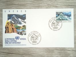 TR82 Enveloppe + Timbre Suisse / ONU 1992