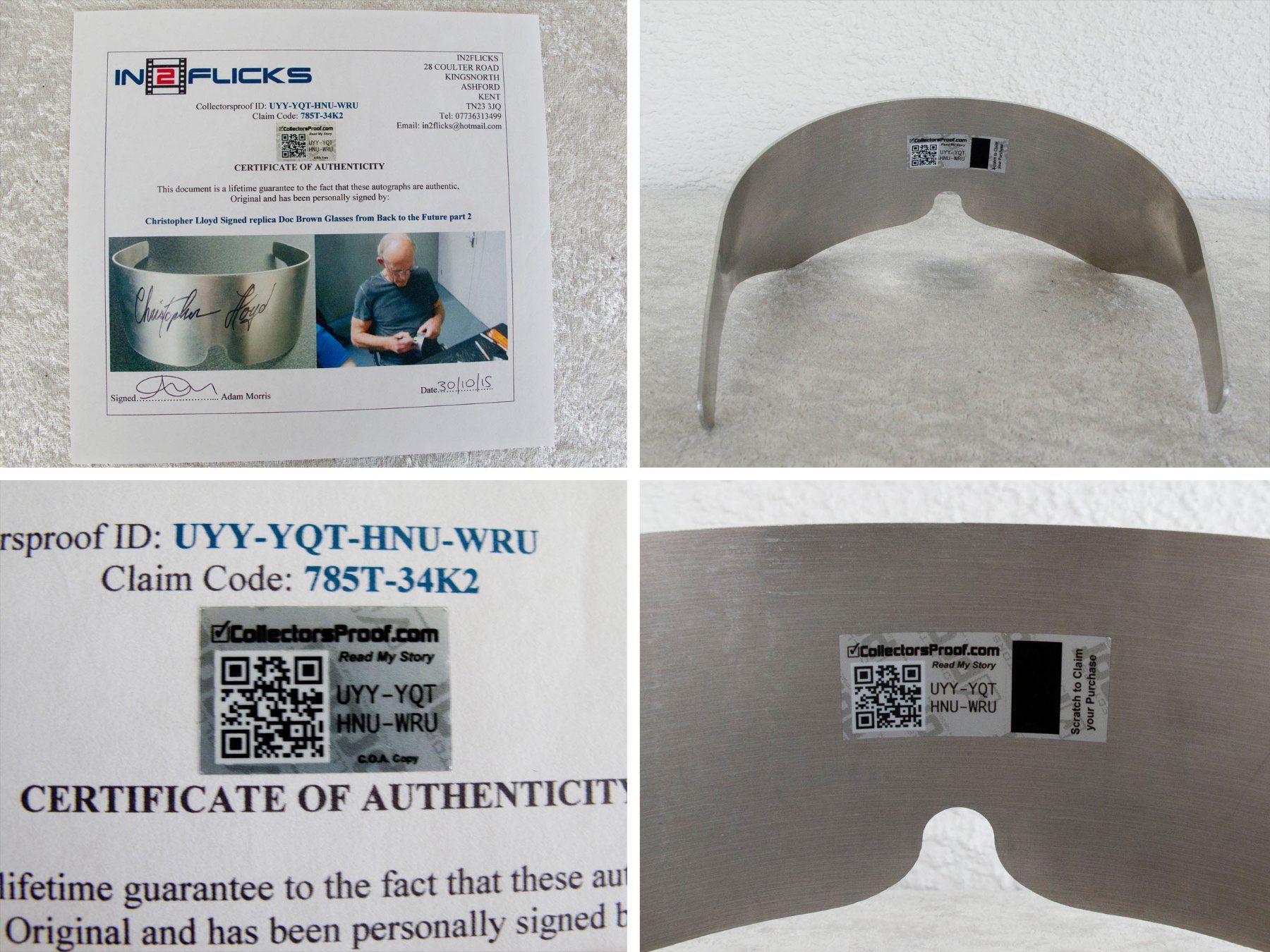 Autogramme: CHRISTOPHER LLOYD Autogramm Brille von Back to the Future – Gebraucht aus Blauen von wosonst 6