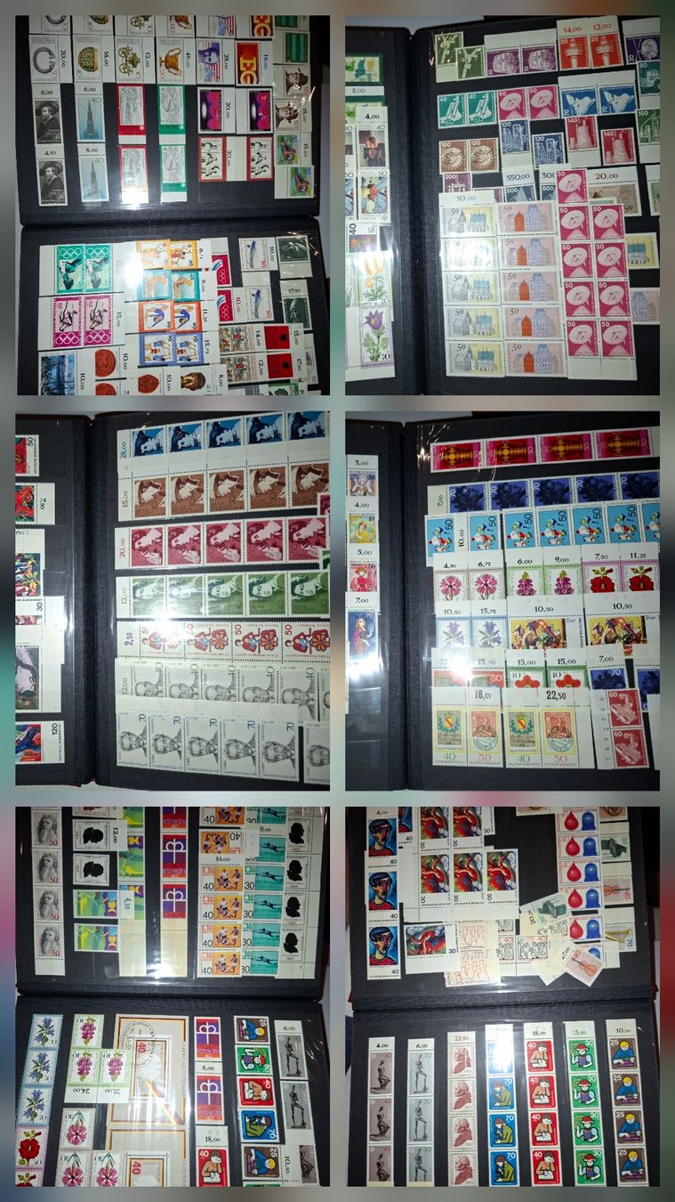 Tous les timbres: Briefmarkensammlung Deutsche Bundespost – D'occasion à Balgach par SIMEON27