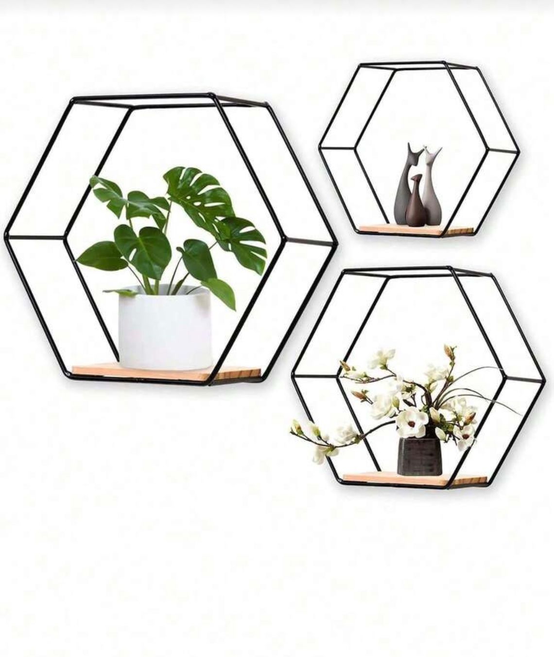 Tutte le decorazioni: 3er Set Wandregale im modernen Design! – Nuovo e nell'imballaggio originale da Emmenbrücke venduto da engueteDeal