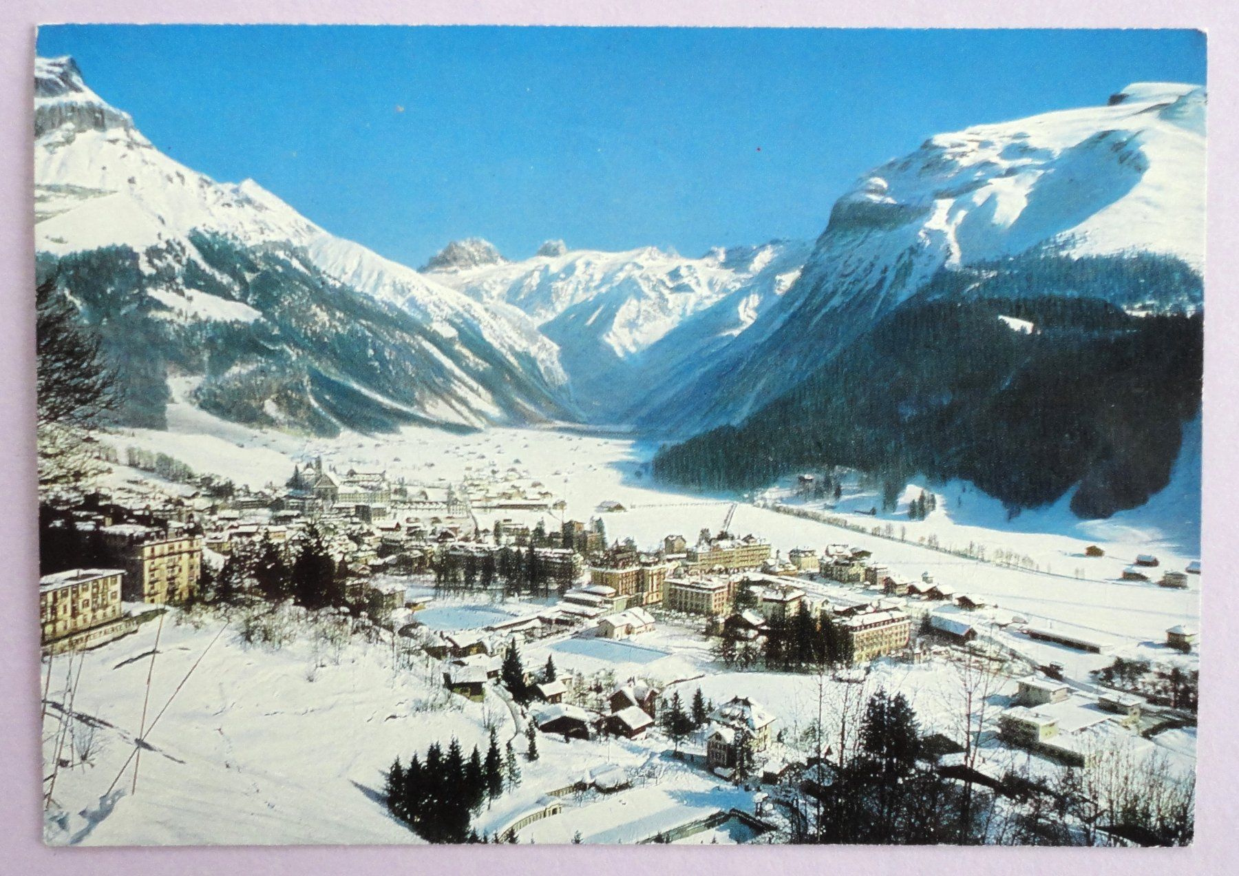 Ansichtskarten: Engelberg (1017 m ü.M.) mit Titlis – Gebraucht aus Fétigny von Billy2miny