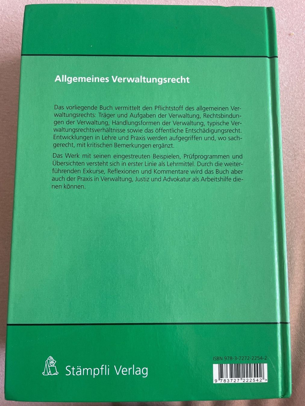 Libri: Allgemeines Verwaltungsrecht – Usato da Neuenkirch venduto da mar_b6b2 2