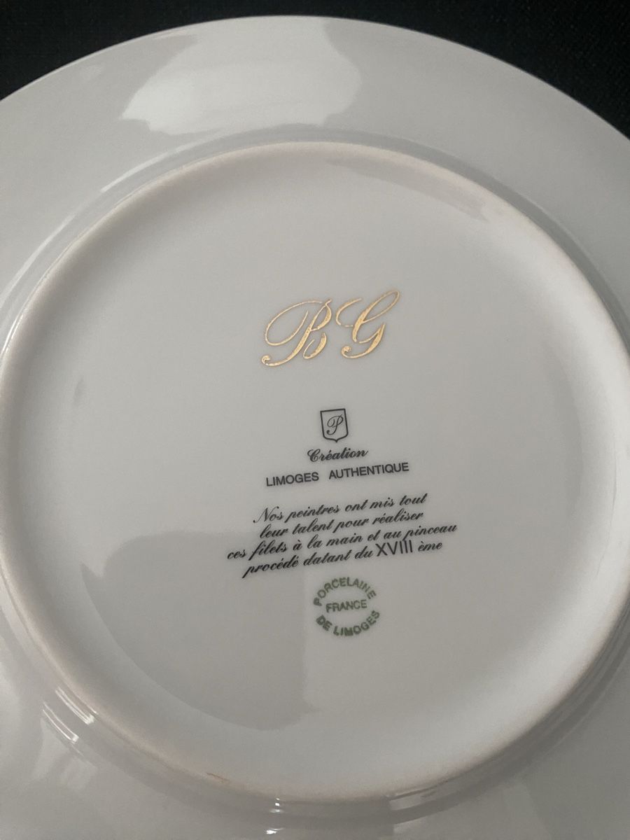 Piatti: Limoges Desserteller 🌸 – Usato da Opfikon venduto da Luis144 4