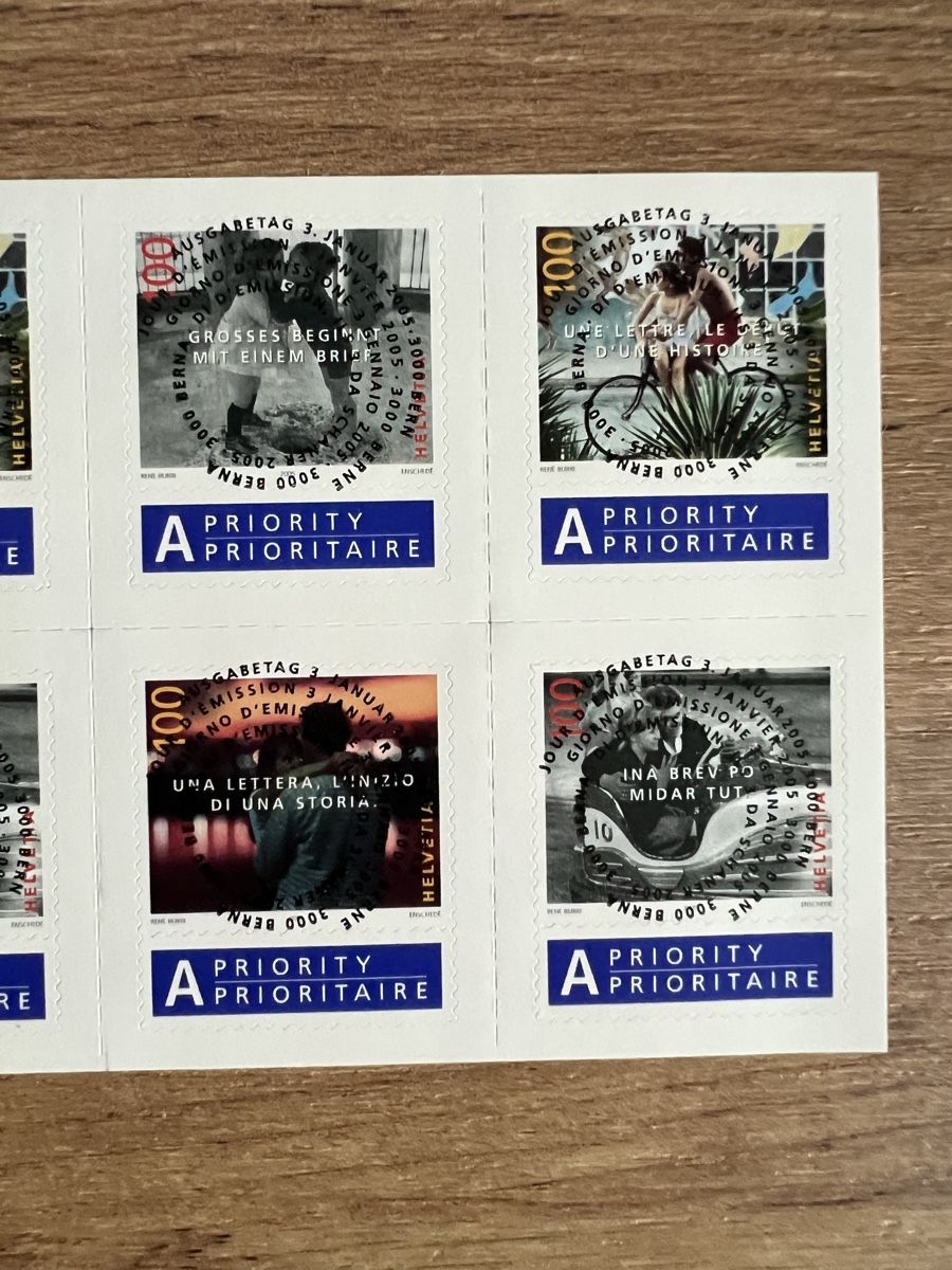 Tutti i francobolli: CH Markenheft 2005 mit ET VOLL-STEMPEL – Nuovo (secondo la descrizione) da Braunau venduto da Desil2511 2