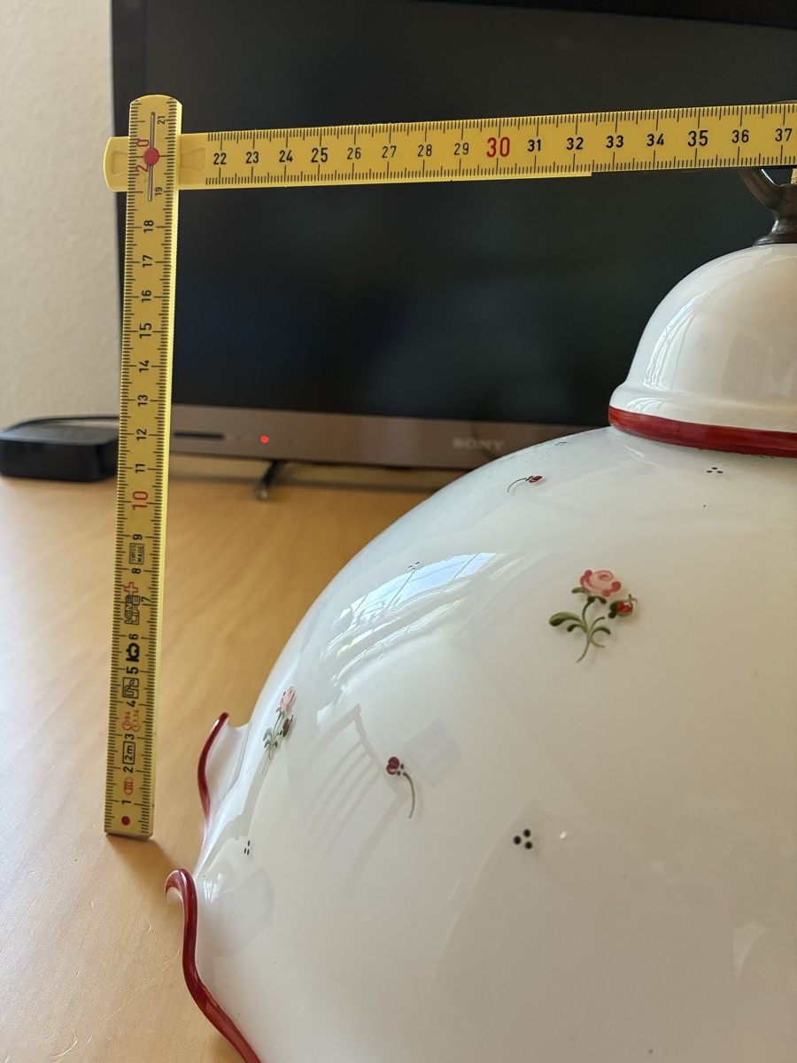 Kronleuchter & Deckenlampen: Lampe/ Lampenschirm  – Gebraucht aus Speicher von obigrot01 3