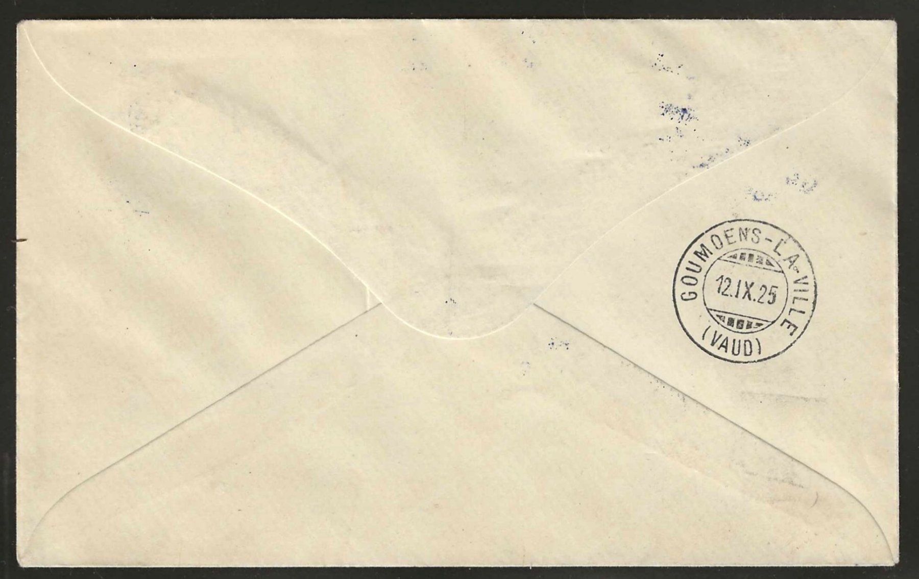 Tous les timbres: 1925 : Flugpostbrief Genève -Contrin : KP 335.-- – D'occasion à Gümligen par Geniusbuy 1