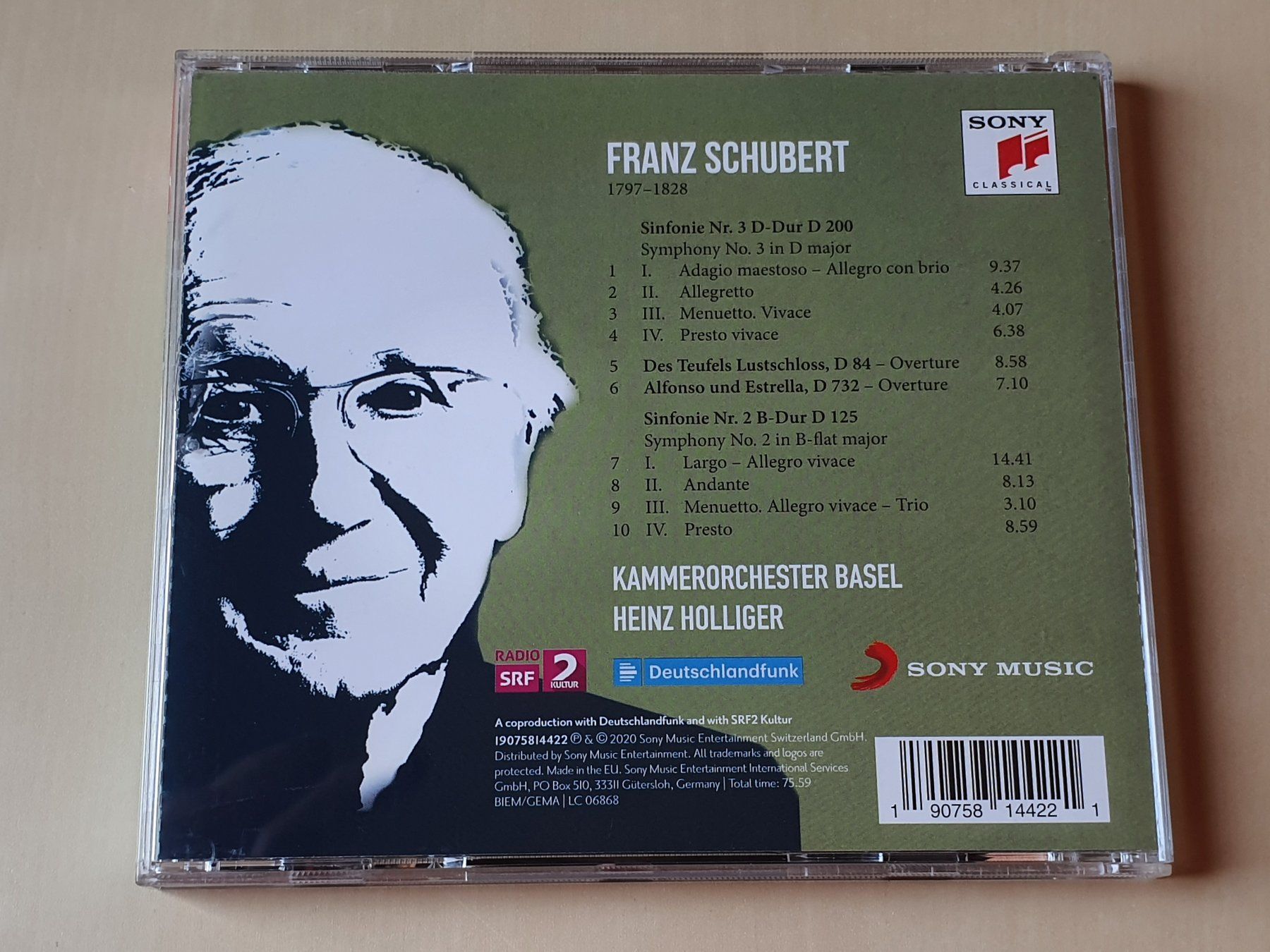 CD: Schubert Symphonies Nos. 2 & 3 – Usato da Stansstad venduto da collectorsshop 1