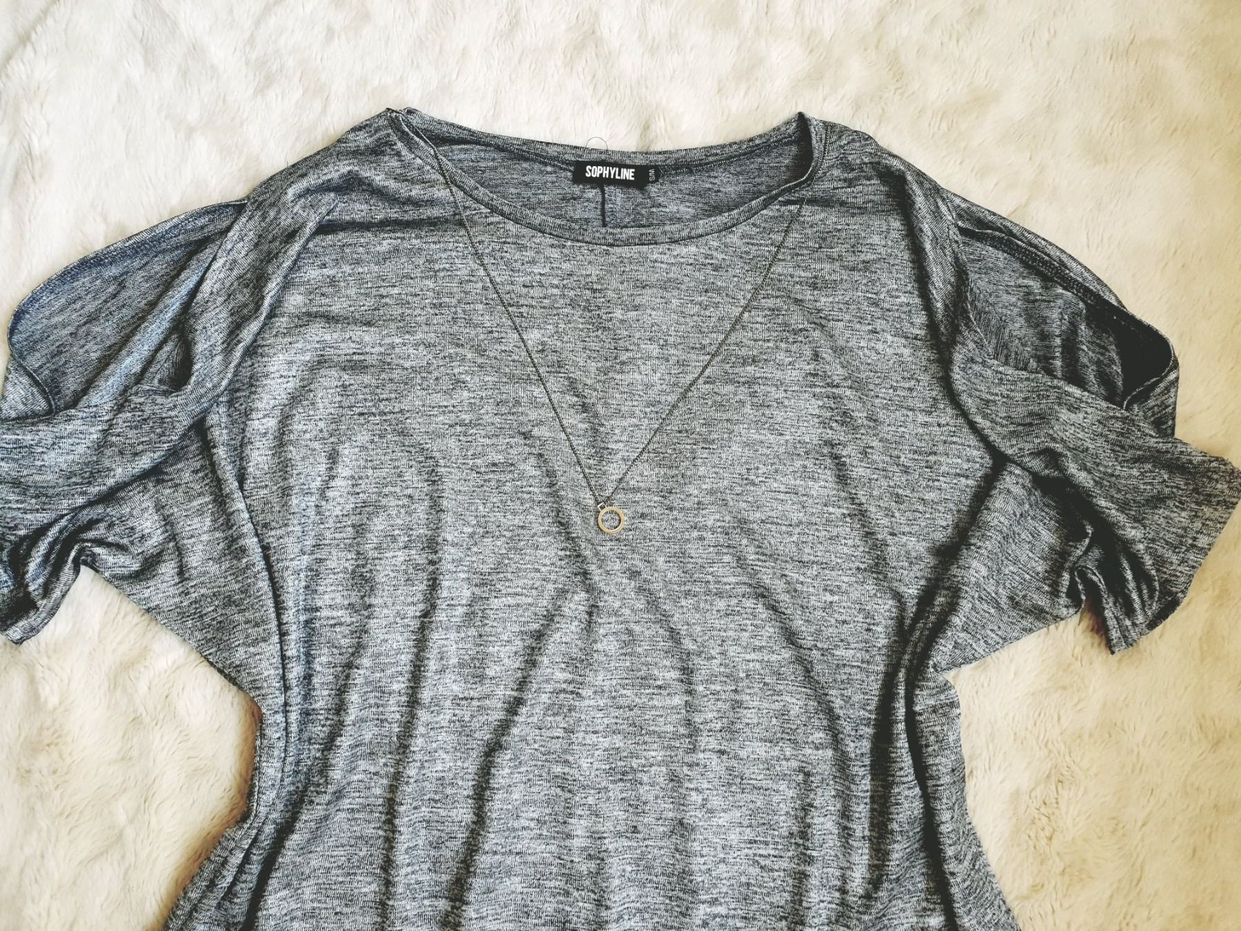 T-Shirts: SHIRT VON SOPHYLINE S ODER AUCH M ANTHRAZIT/ FIX MIT KETTE – Neu (gemäss Beschreibung) aus Elsau von the-colorful-side 3