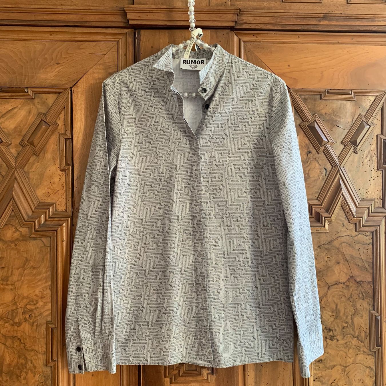Camicie: RUMOR Labyrinth Hemd 100% Baumwolle Gr S Hemd – Usato da Interlaken venduto da Bona55 2