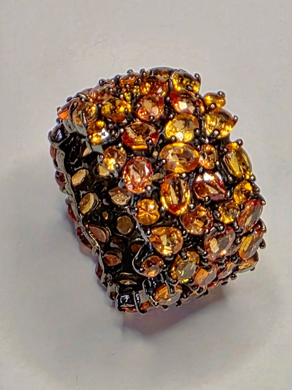 Bagues: Gelb Safir Fingerring – Neuf (Voir description) à Zürich par benedikt12 4