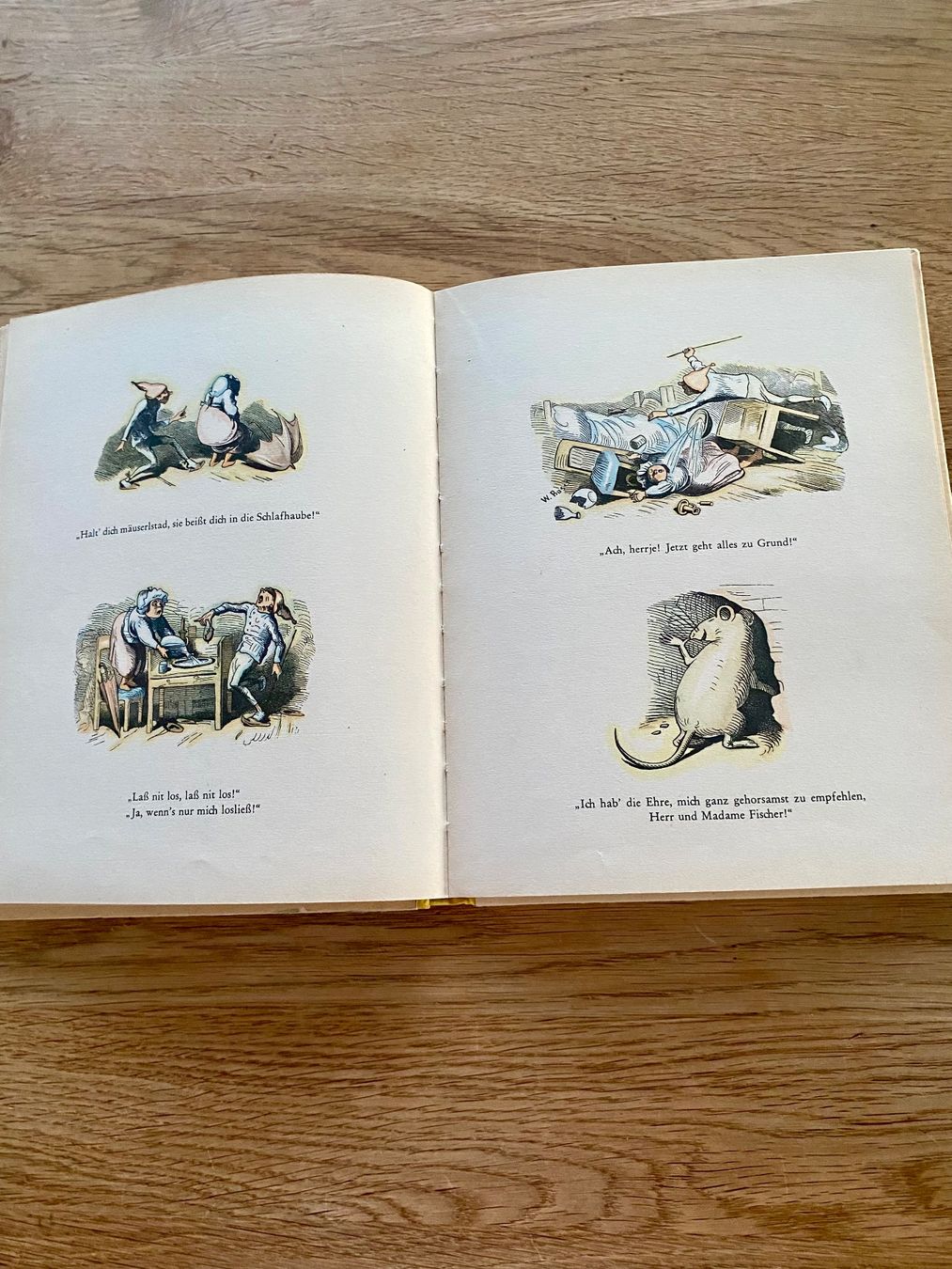 Libri: Wilhelm Busch Bilderbuch alt – Usato da Gossau SG venduto da Dobby1974 4