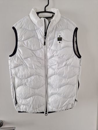 Steppgilet blauer