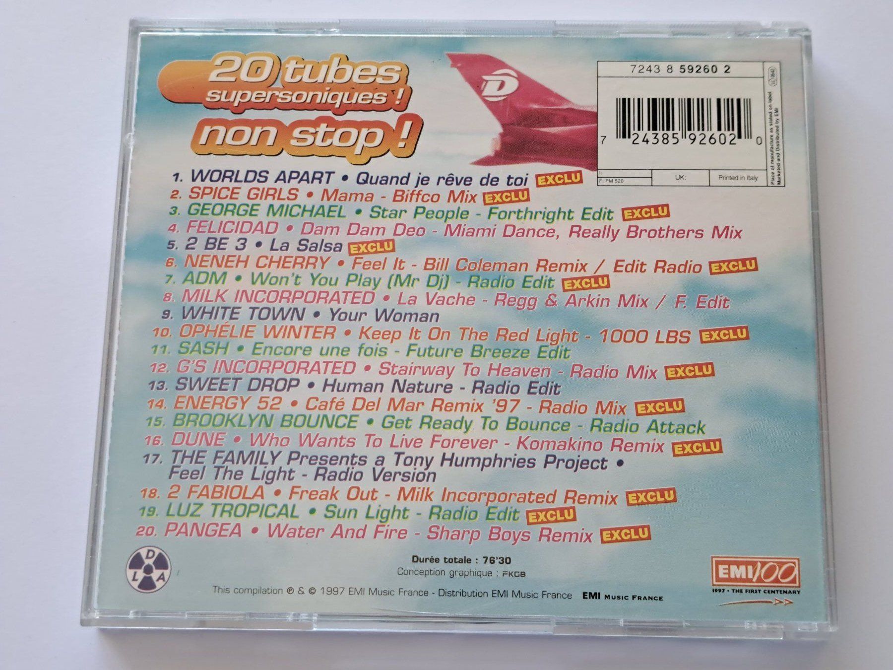 CD: Cd Destination Dance 20 tubes enchainés  – Usato da Pully venduto da bro_n52j 1