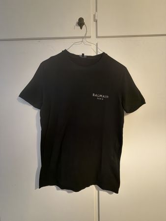 Maglietta T-shirt Balmain nera taglia M ottime condizioni