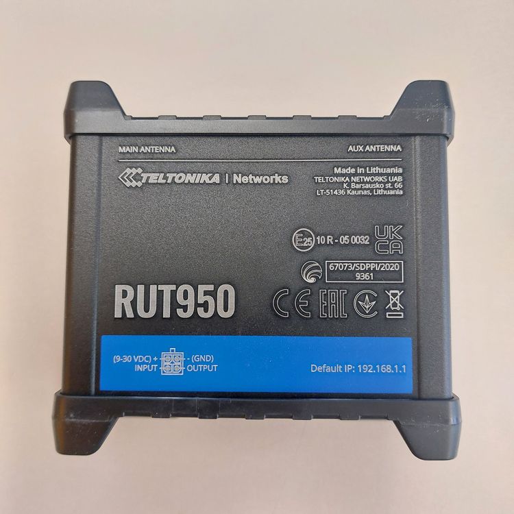Teltonika RUT950 Router (Industrie 4G/LTE) (Neu und originalverpackt ...