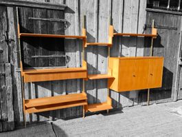 Mid-Century Regal  von Dieter Reinhold in Tanne Massivholz