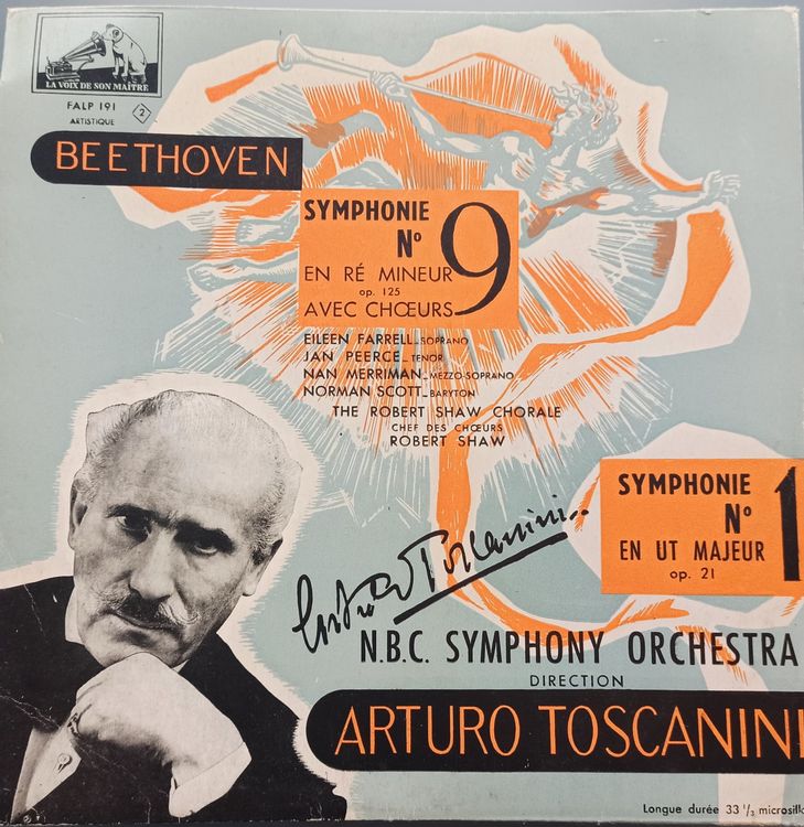 Arturo Toscanini - Beethoven Symphonie No. 1 & No. 9 | Kaufen Auf Ricardo